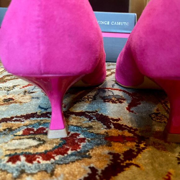 Vince Camuto Margie Pump Mulberry Pink Size 8.5 - Picture 5 of 11